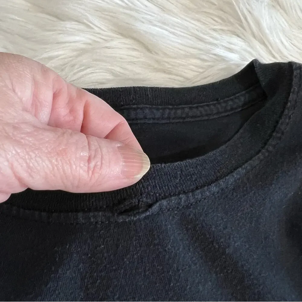 Oversized Nature Wolf Graphic Tee